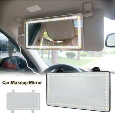 Miniatura 3 de ESPEJO CON LUZ LED PARA CARRO